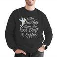 Disney Peter Pan Tinkerbell Teacher Pixie Dust And Coffee Men Graphic Sweatshirt, funny gift Disney Peter Pan Tinkerbell Teacher Pixie Dust And Coffee Men Graphic Sweatshirt, funny gift