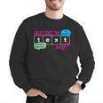 What Does The Text Say Text Evidence Reading Teacher For Men Women Men Graphic Sweatshirt, funny gift What Does The Text Say Text Evidence Reading Teacher For Men Women Men Graphic Sweatshirt, funny gift