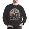 Dream Team Special Education Teacher ED SPED Squad Rainbow Men Graphic Sweatshirt, funny gift