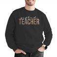 Ed Teacher Leopard Appreciation For Women For Work Men Graphic Sweatshirt, funny gift