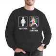 ELA Teacher Dabbing Unicorn Teacher Women Men Graphic Sweatshirt, funny gift ELA Teacher Dabbing Unicorn Teacher Women Men Graphic Sweatshirt, funny gift
