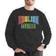 English Teacher Men Women Grammar Class English Teacher Men Graphic Sweatshirt, English Teacher Sweatshirts, funny gift