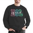 ESL Squad Teacher English As A Second Language Men Graphic Sweatshirt, Esl Teacher Sweatshirts, English Teacher Sweatshirts, funny gift