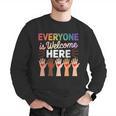 Everyone Is Welcome Here Shirt Teacher Men Graphic Sweatshirt, funny gift Everyone Is Welcome Here Shirt Teacher Men Graphic Sweatshirt, funny gift