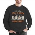 Are You Fall-O-Ween Directions Halloween TeacherGhost Book Men Graphic Sweatshirt, funny gift Are You Fall-O-Ween Directions Halloween TeacherGhost Book Men Graphic Sweatshirt, funny gift