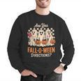 Are You Fall O Ween Directions Teacher Halloween Boo Ghost Men Graphic Sweatshirt, funny gift Are You Fall O Ween Directions Teacher Halloween Boo Ghost Men Graphic Sweatshirt, funny gift