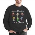 My Favorite Monsters Call Me Teacher Thank Mummy Vampire Bat Men Graphic Sweatshirt, funny gift My Favorite Monsters Call Me Teacher Thank Mummy Vampire Bat Men Graphic Sweatshirt, funny gift