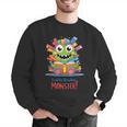 Feed The Reading Monster Halloween Teacher Men Graphic Sweatshirt, funny gift Feed The Reading Monster Halloween Teacher Men Graphic Sweatshirt, funny gift