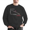 Find X Math Teacher Graphic Sarcastic Novelty Dad Joke Men Graphic Sweatshirt, funny gift