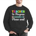Future Teacher Cool Teacher In Progress Please Wait Men Graphic Sweatshirt, Future Teacher Sweatshirts, funny gift Future Teacher Cool Teacher In Progress Please Wait Men Graphic Sweatshirt, Future Teacher Sweatshirts, funny gift