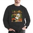 Ghost Library Reading Books Halloween Librarian Teacher Men Graphic Sweatshirt, funny gift Ghost Library Reading Books Halloween Librarian Teacher Men Graphic Sweatshirt, funny gift