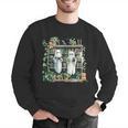 Ghost Plant Library Halloween Reading Books Teacher Vintage Men Graphic Sweatshirt, funny gift Ghost Plant Library Halloween Reading Books Teacher Vintage Men Graphic Sweatshirt, funny gift