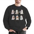 Ghost Reading Books Teacher Halloween Librarian Cute Boook Men Graphic Sweatshirt, funny gift Ghost Reading Books Teacher Halloween Librarian Cute Boook Men Graphic Sweatshirt, funny gift