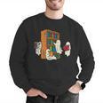 Ghosts Reading Books Teacher Halloween Librarian Boooks Men Graphic Sweatshirt, funny gift Ghosts Reading Books Teacher Halloween Librarian Boooks Men Graphic Sweatshirt, funny gift