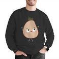 Good Egg Teacher Halloween Costume The Couch Potato Men Graphic Sweatshirt, funny gift