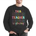 Groovy This Teacher Is Glowing Hello Summer End Of School Men Graphic Sweatshirt, Groovy Teacher Sweatshirts, funny gift Groovy This Teacher Is Glowing Hello Summer End Of School Men Graphic Sweatshirt, Groovy Teacher Sweatshirts, funny gift