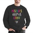 Growth Mindset Positive Back To School Teacher Student Men Graphic Sweatshirt, funny gift Growth Mindset Positive Back To School Teacher Student Men Graphic Sweatshirt, funny gift