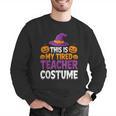 Halloween Costumes For Teachers Tired Teacher Costume Tee Men Graphic Sweatshirt, funny gift Halloween Costumes For Teachers Tired Teacher Costume Tee Men Graphic Sweatshirt, funny gift