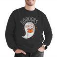Halloween Cute Ghost Book Reading Teacher Men Graphic Sweatshirt, funny gift Halloween Cute Ghost Book Reading Teacher Men Graphic Sweatshirt, funny gift