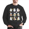 Halloween Ghost Music Teacher Playing Instruments Men Graphic Sweatshirt, funny gift Halloween Ghost Music Teacher Playing Instruments Men Graphic Sweatshirt, funny gift