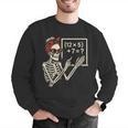 Halloween Math Teacher Skeleton Six Seven Meme Brainrot Men Graphic Sweatshirt, funny gift Halloween Math Teacher Skeleton Six Seven Meme Brainrot Men Graphic Sweatshirt, funny gift