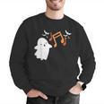 Halloween Music Note Ghost Teacher Fall Musical Instrument Men Graphic Sweatshirt, funny gift Halloween Music Note Ghost Teacher Fall Musical Instrument Men Graphic Sweatshirt, funny gift