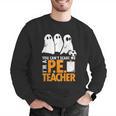 Halloween PE Teacher Shirt Can't Scare Me Men Graphic Sweatshirt, Pe Teacher Sweatshirts, funny gift