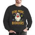Halloween Read More Books Retro Costume Teacher Women Girls Men Graphic Sweatshirt, funny gift