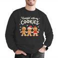 Hangin With My Cookies Gingerbread Christmas Teacher Men Graphic Sweatshirt, funny gift Hangin With My Cookies Gingerbread Christmas Teacher Men Graphic Sweatshirt, funny gift
