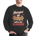 Hangin With My Cookies Gingerbread Man Xmas Teacher Men Graphic Sweatshirt, funny gift Hangin With My Cookies Gingerbread Man Xmas Teacher Men Graphic Sweatshirt, funny gift