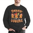 Hangin With My Cookies Gingerbread Men Women Xmas Teacher Men Graphic Sweatshirt, funny gift Hangin With My Cookies Gingerbread Men Women Xmas Teacher Men Graphic Sweatshirt, funny gift