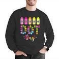 Happy Dot Day 2025 Teacher Kids Girls Colorful Polka Dot Day Men Graphic Sweatshirt, funny gift