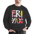 Happy Fri-Yay Teacher Back To School Friday Lovers Men Graphic Sweatshirt, funny gift Happy Fri-Yay Teacher Back To School Friday Lovers Men Graphic Sweatshirt, funny gift