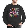 Happy Fri-Yay Teacher Fry Yay Friday Weekend Cute Fri-Yay Men Graphic Sweatshirt, funny gift Happy Fri-Yay Teacher Fry Yay Friday Weekend Cute Fri-Yay Men Graphic Sweatshirt, funny gift