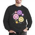Happy To See Your Face Teacher Flower Back To School Men Graphic Sweatshirt, funny gift Happy To See Your Face Teacher Flower Back To School Men Graphic Sweatshirt, funny gift