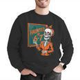 Haunted By 6-7 Six Seven 67 Math Teacher Halloween Skeleton Men Graphic Sweatshirt, funny gift Haunted By 6-7 Six Seven 67 Math Teacher Halloween Skeleton Men Graphic Sweatshirt, funny gift