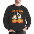 Haunted By 67 Boo Ghost Pumpkin Halloween Teacher Men Graphic Sweatshirt, funny gift