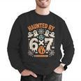 Haunted By 6x7 Math Teacher Halloween Pun Men Graphic Sweatshirt, funny gift Haunted By 6x7 Math Teacher Halloween Pun Men Graphic Sweatshirt, funny gift