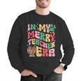 In My Holly Xmas Jolly Teacher Era Teacher Vibes Christmas Men Graphic Sweatshirt, funny gift In My Holly Xmas Jolly Teacher Era Teacher Vibes Christmas Men Graphic Sweatshirt, funny gift