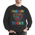 Homebound Teacher Appreciation Week Back To School Heart Men Graphic Sweatshirt, funny gift Homebound Teacher Appreciation Week Back To School Heart Men Graphic Sweatshirt, funny gift