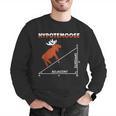 Hypotemoose Mathematics Teacher Mathematician Math Geek Men Graphic Sweatshirt, funny gift