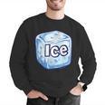 Ice Halloween Pun Costume Easy Lazy Team Group Teacher Men Graphic Sweatshirt, funny gift