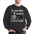 I'Ll Just Wait Until It's Quiet Spanish Teacher Halloween Men Women Kids Men Graphic Sweatshirt, funny gift