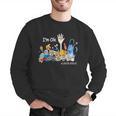 I'm Ok Lunch Lady Life Cafeteria Crew Teacher Women Men Graphic Sweatshirt, funny gift I'm Ok Lunch Lady Life Cafeteria Crew Teacher Women Men Graphic Sweatshirt, funny gift
