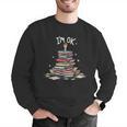 I'm Ok Read Book Reading Nerd Librarian Teacher School Men Graphic Sweatshirt, funny gift I'm Ok Read Book Reading Nerd Librarian Teacher School Men Graphic Sweatshirt, funny gift