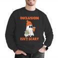 Inclusion Isn't Scary Shirt Halloween SLP Sped Teacher Men Graphic Sweatshirt, funny gift