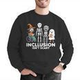 Inclusion Isn't Scary SLP Halloween Costume Sped Teacher Men Graphic Sweatshirt, funny gift Inclusion Isn't Scary SLP Halloween Costume Sped Teacher Men Graphic Sweatshirt, funny gift
