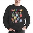 Inclusion Is My Jam SPED Teacher Special Education Life Men Graphic Sweatshirt, funny gift