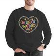 Inclusion Matters Special Education Teacher Autism Awareness Men Graphic Sweatshirt, funny gift Inclusion Matters Special Education Teacher Autism Awareness Men Graphic Sweatshirt, funny gift