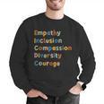 Inclusive Teacher Diversity Inclusion Empathy Teacher Team Men Graphic Sweatshirt, funny gift Inclusive Teacher Diversity Inclusion Empathy Teacher Team Men Graphic Sweatshirt, funny gift